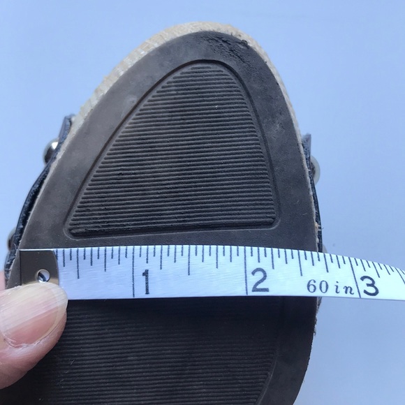 ➕Marc Fisher Leather Wedges US Size 8.5 - Picture 6 of 8